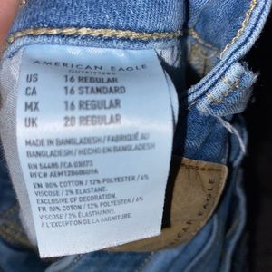 American Eagle skinny jeans